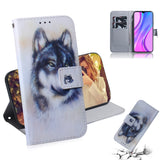 Colored Drawing Horizontal Flip Leather Case with Holder & Card Slot & Wallet, For Xiaomi Redmi 9, For Xiaomi Redmi 10X 5G, For Xiaomi Redmi 10X Pro 5G, For Xiaomi Redmi Note 9 / 10X 4G