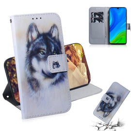 Colored Drawing Horizontal Flip Leather Case with Holder & Card Slot & Wallet, For Huawei P Smart 2020, For Huawei P40 Lite 5G, For Huawei Y5P, For Huawei Y6P