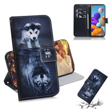Load image into Gallery viewer, Colored Drawing Horizontal Flip Leather Case with Holder &amp; Card Slot &amp; Wallet