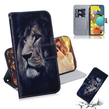 Load image into Gallery viewer, Colored Drawing Horizontal Flip Leather Case with Holder &amp; Card Slot &amp; Wallet