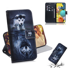 Load image into Gallery viewer, Colored Drawing Horizontal Flip Leather Case with Holder &amp; Card Slot &amp; Wallet