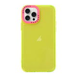 Color Contrast Lens Frame Transparent TPU Phone Case, For iPhone 15 Pro Max, For iPhone 14 Plus, For iPhone 15 Pro, For iPhone 14