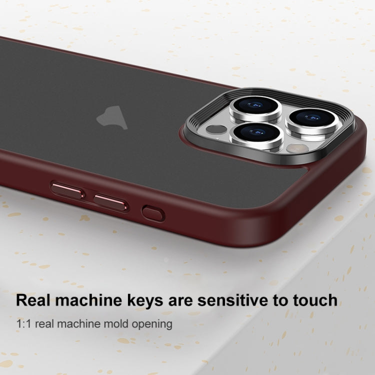 Brilliant Series Micro-frosted Anti-fingerprint PC Phone Case, For iPhone 15 Pro Max, For iPhone 15 Pro, For iPhone 15 Plus