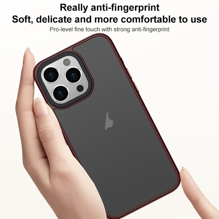 Brilliant Series Micro-frosted Anti-fingerprint PC Phone Case, For iPhone 15 Pro Max, For iPhone 15 Pro, For iPhone 15 Plus