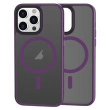 Load image into Gallery viewer, Brilliant Series MagSafe Micro-frosted Anti-fingerprint PC Phone Case, For iPhone 15 Pro Max, For iPhone 15 Pro, For iPhone 15 Plus, For iPhone 15