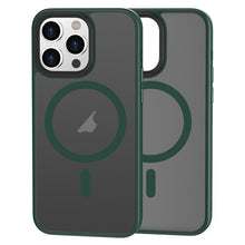 Load image into Gallery viewer, Brilliant Series MagSafe Micro-frosted Anti-fingerprint PC Phone Case, For iPhone 15 Pro Max, For iPhone 15 Pro, For iPhone 15 Plus, For iPhone 15