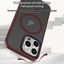 Load image into Gallery viewer, Brilliant Series MagSafe Micro-frosted Anti-fingerprint PC Phone Case, For iPhone 15 Pro Max, For iPhone 15 Pro, For iPhone 15 Plus, For iPhone 15