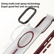 Load image into Gallery viewer, Brilliant Series MagSafe Micro-frosted Anti-fingerprint PC Phone Case, For iPhone 15 Pro Max, For iPhone 15 Pro, For iPhone 15 Plus, For iPhone 15