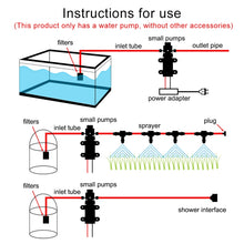 Load image into Gallery viewer, 12V 70W Self-priming Pump High Pressure Car Washing Intelligent Diaphragm Right Out Water Pump, Single Thread (Flat Mouth 18mm), Double Thread (Double Flat Mouth 18mm)