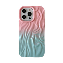 Load image into Gallery viewer, Wrinkle Gradient Oily Feel TPU Phone Case, For iPhone 13 Pro, For iPhone 13, For iPhone 12, For iPhone 12 Pro Max, For iPhone 12 Pro