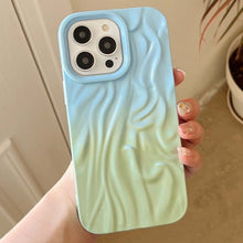 Load image into Gallery viewer, Wrinkle Gradient Oily Feel TPU Phone Case, For iPhone 13 Pro, For iPhone 13, For iPhone 12, For iPhone 12 Pro Max, For iPhone 12 Pro