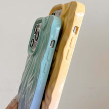 Load image into Gallery viewer, Wrinkle Gradient Oily Feel TPU Phone Case, For iPhone 13 Pro, For iPhone 13, For iPhone 12, For iPhone 12 Pro Max, For iPhone 12 Pro