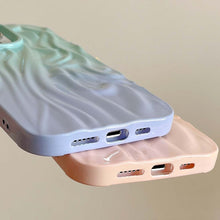 Load image into Gallery viewer, Wrinkle Gradient Oily Feel TPU Phone Case, For iPhone 13 Pro, For iPhone 13, For iPhone 12, For iPhone 12 Pro Max, For iPhone 12 Pro
