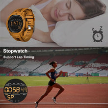 Load image into Gallery viewer, SPOVAN P100 LED Luminous Pedometer Multifunctional Sports Electronic Watch