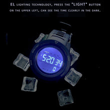 Load image into Gallery viewer, SPOVAN P100 LED Luminous Pedometer Multifunctional Sports Electronic Watch
