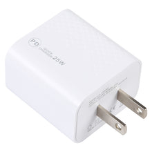 Load image into Gallery viewer, LZ-105PD 25W USB-C / Type-C Ports Dot Pattern Travel Charger, US Plug, EU Plug