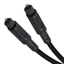 Load image into Gallery viewer, EMK Square Port to Square Port Digital Audio Speaker Optical Fiber Connecting Cable, 1m, 1.5m, 2m, 3m, 5m, 8m, 10m, 15m, 20m, 25m, 30m