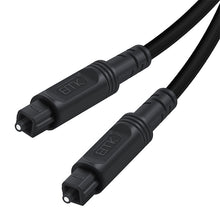 Load image into Gallery viewer, EMK Square Port to Square Port Digital Audio Speaker Optical Fiber Connecting Cable, 1m, 1.5m, 2m, 3m, 5m, 8m, 10m, 15m, 20m, 25m, 30m