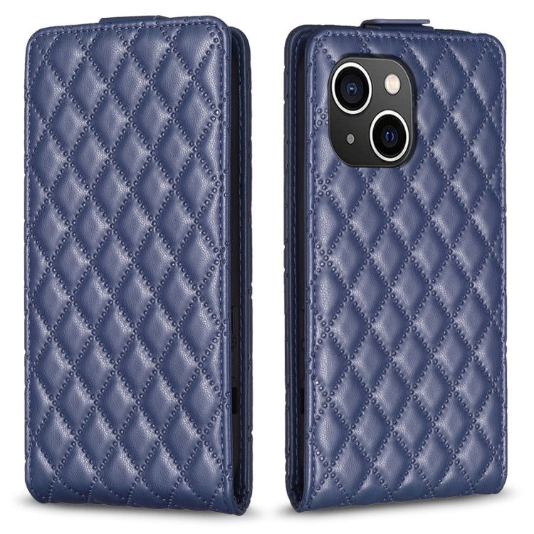 Diamond Lattice Vertical Flip Leather Phone Case, For iPhone 16 Pro Max, For iPhone 16 Pro, For iPhone 16 Plus, For iPhone 16, For iPhone 15 Pro Max, For iPhone 15 Pro, For iPhone 15 Plus, For iPhone 15