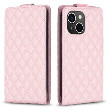 Load image into Gallery viewer, Diamond Lattice Vertical Flip Leather Phone Case, For iPhone 14 Plus, For iPhone 14, For iPhone 14 Pro, For iPhone 14 Pro Max, For iPhone SE 2022 / 2020 /7 / 8, For iPhone 13 Pro Max, For iPhone 13 Pro, For iPhone 13