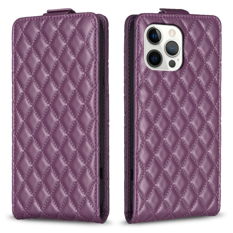 Diamond Lattice Vertical Flip Leather Phone Case, For iPhone 12 / 12 Pro, For iPhone 12 Pro Max, For iPhone 11 Pro Max, For iPhone 11, For iPhone 11 Pro, For iPhone X / XS, For iPhone XR, For iPhone XS Max