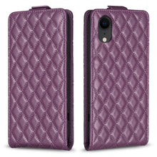 Load image into Gallery viewer, Diamond Lattice Vertical Flip Leather Phone Case, For iPhone 12 / 12 Pro, For iPhone 12 Pro Max, For iPhone 11 Pro Max, For iPhone 11, For iPhone 11 Pro, For iPhone X / XS, For iPhone XR, For iPhone XS Max