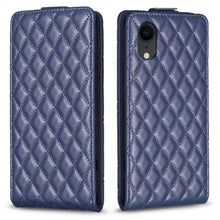 Load image into Gallery viewer, Diamond Lattice Vertical Flip Leather Phone Case, For iPhone 12 / 12 Pro, For iPhone 12 Pro Max, For iPhone 11 Pro Max, For iPhone 11, For iPhone 11 Pro, For iPhone X / XS, For iPhone XR, For iPhone XS Max