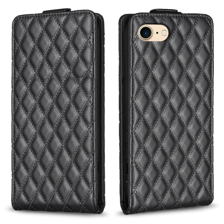 Diamond Lattice Vertical Flip Leather Phone Case, For iPhone 14 Plus, For iPhone 14, For iPhone 14 Pro, For iPhone 14 Pro Max, For iPhone SE 2022 / 2020 /7 / 8, For iPhone 13 Pro Max, For iPhone 13 Pro, For iPhone 13