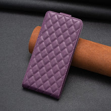 Load image into Gallery viewer, Diamond Lattice Vertical Flip Leather Phone Case, For iPhone 7 Plus / 8 Plus