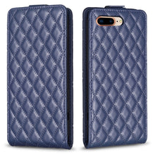 Load image into Gallery viewer, Diamond Lattice Vertical Flip Leather Phone Case, For iPhone 7 Plus / 8 Plus