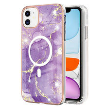 Load image into Gallery viewer, Marble Pattern Dual-side IMD Magsafe TPU Phone Case, For iPhone 12 / 12 Pro, For iPhone 12 Pro Max, For iPhone 11 Pro Max, For iPhone 11, For iPhone 11 Pro