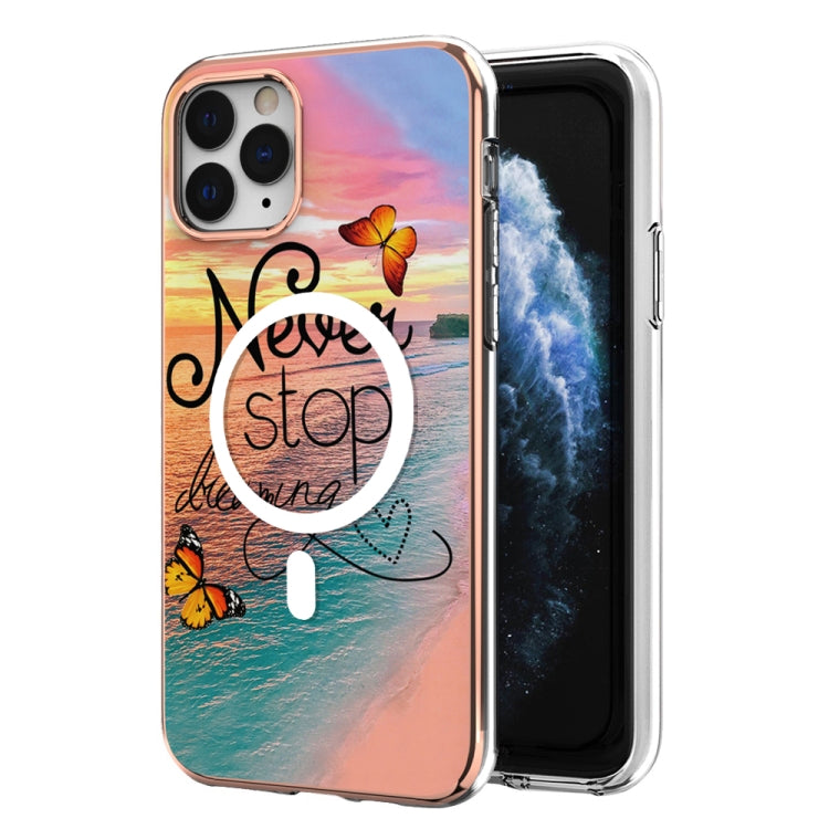 Marble Pattern Dual-side IMD Magsafe TPU Phone Case, For iPhone 12 / 12 Pro, For iPhone 12 Pro Max, For iPhone 11 Pro Max, For iPhone 11, For iPhone 11 Pro