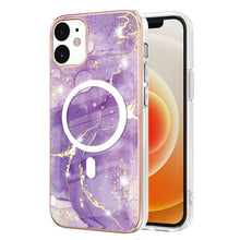 Load image into Gallery viewer, Marble Pattern Dual-side IMD Magsafe TPU Phone Case, For iPhone 12 / 12 Pro, For iPhone 12 Pro Max, For iPhone 11 Pro Max, For iPhone 11, For iPhone 11 Pro