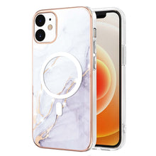 Load image into Gallery viewer, Marble Pattern Dual-side IMD Magsafe TPU Phone Case, For iPhone 12 / 12 Pro, For iPhone 12 Pro Max, For iPhone 11 Pro Max, For iPhone 11, For iPhone 11 Pro