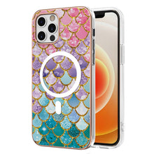 Load image into Gallery viewer, Marble Pattern Dual-side IMD Magsafe TPU Phone Case, For iPhone 12 / 12 Pro, For iPhone 12 Pro Max, For iPhone 11 Pro Max, For iPhone 11, For iPhone 11 Pro