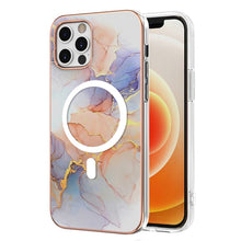 Load image into Gallery viewer, Marble Pattern Dual-side IMD Magsafe TPU Phone Case, For iPhone 12 / 12 Pro, For iPhone 12 Pro Max, For iPhone 11 Pro Max, For iPhone 11, For iPhone 11 Pro
