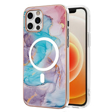 Load image into Gallery viewer, Marble Pattern Dual-side IMD Magsafe TPU Phone Case, For iPhone 12 / 12 Pro, For iPhone 12 Pro Max, For iPhone 11 Pro Max, For iPhone 11, For iPhone 11 Pro