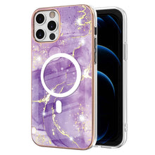 Load image into Gallery viewer, Marble Pattern Dual-side IMD Magsafe TPU Phone Case, For iPhone 12 / 12 Pro, For iPhone 12 Pro Max, For iPhone 11 Pro Max, For iPhone 11, For iPhone 11 Pro