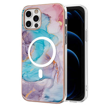 Load image into Gallery viewer, Marble Pattern Dual-side IMD Magsafe TPU Phone Case, For iPhone 12 / 12 Pro, For iPhone 12 Pro Max, For iPhone 11 Pro Max, For iPhone 11, For iPhone 11 Pro