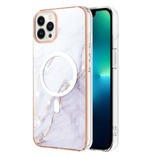 Load image into Gallery viewer, Marble Pattern Dual-side IMD Magsafe TPU Phone Case, For iPhone 15 Pro Max, For iPhone 14 Plus, For iPhone 15 Pro, For iPhone 14, For iPhone 14 Pro, For iPhone 15 Plus