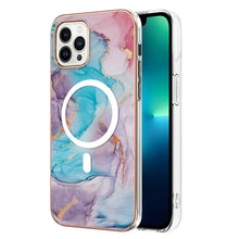 Load image into Gallery viewer, Marble Pattern Dual-side IMD Magsafe TPU Phone Case, For iPhone 15 Pro Max, For iPhone 14 Plus, For iPhone 15 Pro, For iPhone 14, For iPhone 14 Pro, For iPhone 15 Plus