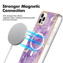 Load image into Gallery viewer, Marble Pattern Dual-side IMD Magsafe TPU Phone Case, For iPhone 15 Pro Max, For iPhone 14 Plus, For iPhone 15 Pro, For iPhone 14, For iPhone 14 Pro, For iPhone 15 Plus