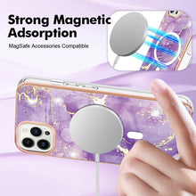 Load image into Gallery viewer, Marble Pattern Dual-side IMD Magsafe TPU Phone Case, For iPhone 15 Pro Max, For iPhone 14 Plus, For iPhone 15 Pro, For iPhone 14, For iPhone 14 Pro, For iPhone 15 Plus