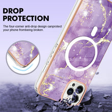 Load image into Gallery viewer, Marble Pattern Dual-side IMD Magsafe TPU Phone Case, For iPhone 15 Pro Max, For iPhone 14 Plus, For iPhone 15 Pro, For iPhone 14, For iPhone 14 Pro, For iPhone 15 Plus