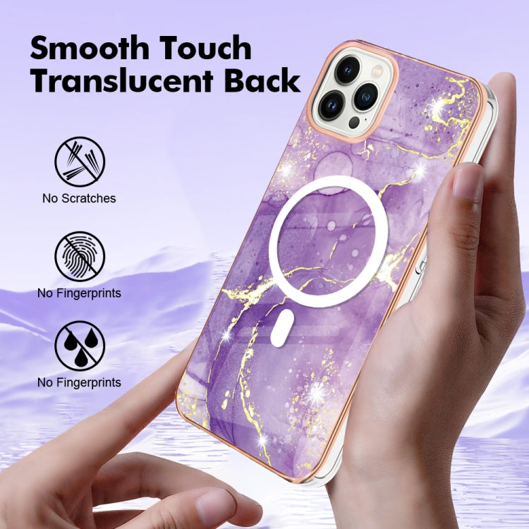 Marble Pattern Dual-side IMD Magsafe TPU Phone Case, For iPhone 15 Pro Max, For iPhone 14 Plus, For iPhone 15 Pro, For iPhone 14, For iPhone 14 Pro, For iPhone 15 Plus