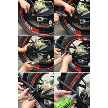 Load image into Gallery viewer, Motorcycle Stainless Steel Modified Rear Wheel Fender Dustproof Splash Flaps Mudguards Fender Guard, A Style Foot, B Style Foot, C Style Foot, D Style Foot, E Style Foot
