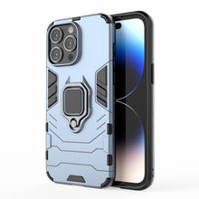 Load image into Gallery viewer, Shockproof PC + TPU Holder Phone Case, For iPhone 16 Pro Max, For iPhone 16 Pro, For iPhone 16 Plus, For iPhone 16, For iPhone 15 Pro Max, For iPhone 15 Pro, For iPhone 15 Plus, For iPhone 15