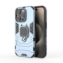 Load image into Gallery viewer, Shockproof PC + TPU Holder Phone Case, For iPhone 16 Pro Max, For iPhone 16 Pro, For iPhone 16 Plus, For iPhone 16, For iPhone 15 Pro Max, For iPhone 15 Pro, For iPhone 15 Plus, For iPhone 15