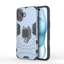 Load image into Gallery viewer, Shockproof PC + TPU Holder Phone Case, For iPhone 16 Pro Max, For iPhone 16 Pro, For iPhone 16 Plus, For iPhone 16, For iPhone 15 Pro Max, For iPhone 15 Pro, For iPhone 15 Plus, For iPhone 15