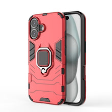 Load image into Gallery viewer, Shockproof PC + TPU Holder Phone Case, For iPhone 16 Pro Max, For iPhone 16 Pro, For iPhone 16 Plus, For iPhone 16, For iPhone 15 Pro Max, For iPhone 15 Pro, For iPhone 15 Plus, For iPhone 15